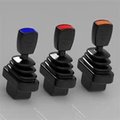 Single Axis Fingertip Hall Effect Joystick